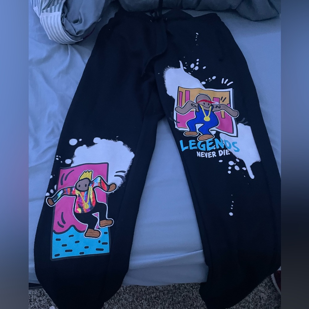 Legends Never Die Rebel Minds Jogger Sweatpants Size Small